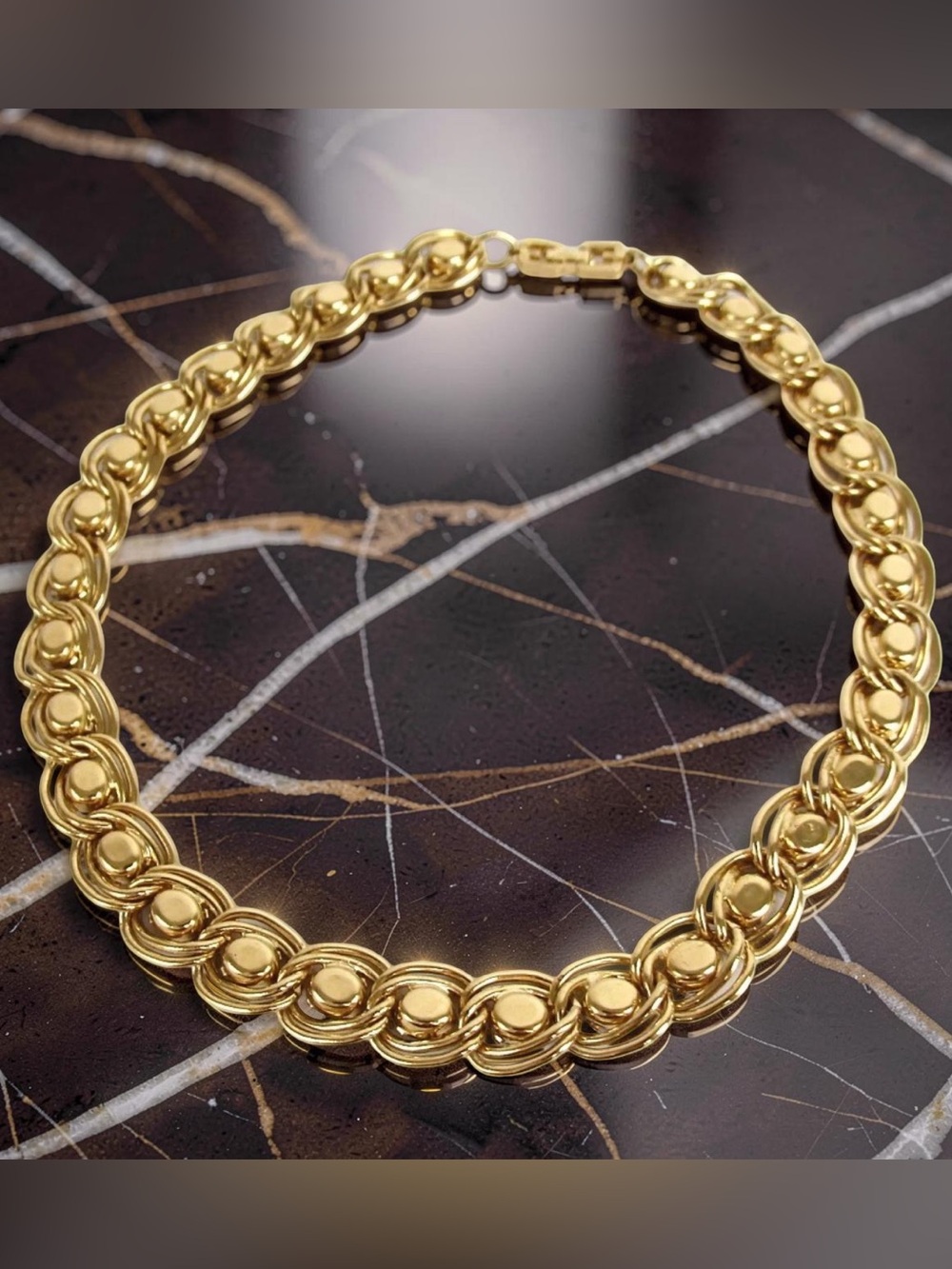 GIVENCHY Crystal Chain Link Necklace ✨🤩 - Picture 11 of 13